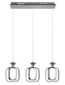 Lampa wisząca W-9713/3 CHROM