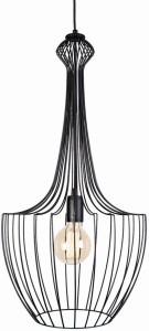 Lampa wisząca LUKSOR S BL czarny