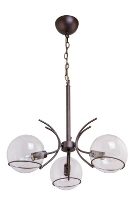 Lampa wisząca W-90807/3 BRĄZOWY