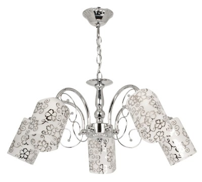Lampa wisząca W-1488/5 CHROM (1)
