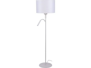 Lampa podłogowa HOTEL PLUS 2pł biały