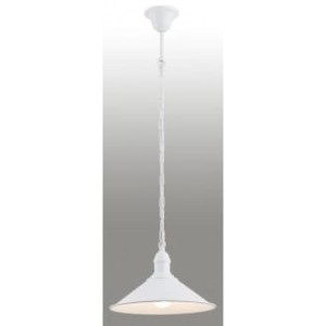 Lampa wisząca Erba 1 pł. biały