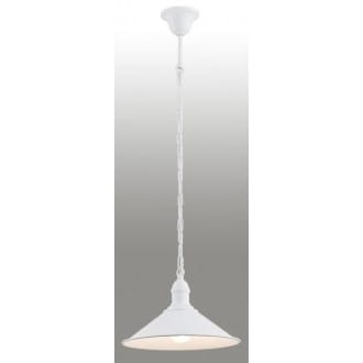 Lampa wisząca Erba 1 pł. biały