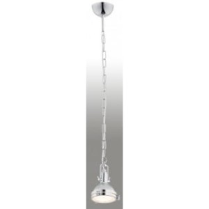 Lampa wisząca Kampos 1pł. chrom mały