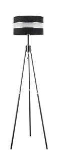 Lampa podłogowa S-1204/1 TAPE CZARNY