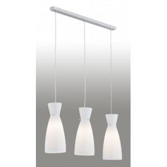 Lampa wisząca Lauda 3pł opal mat