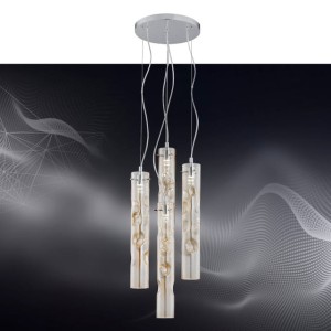 Lampa wisząca NEW YORK 4PŁ LED