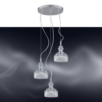 Lampa wisząca TULUZA 3PŁ LED