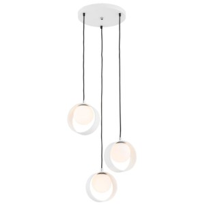 Lampa wisząca AMADORA 3pł WH