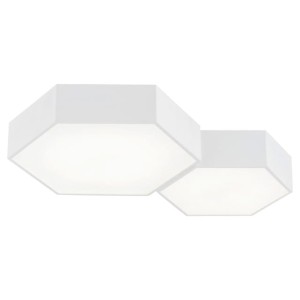 Plafon ARIZONA WH LED 2PŁ