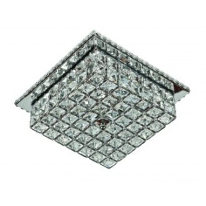 Plafoniera led 15W z kryształkami P-F 001 S LED