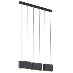 Lampa wisząca NEVADA BLACK LED 3PŁ