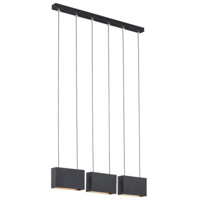 Lampa wisząca NEVADA BLACK LED 3PŁ