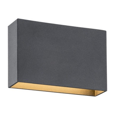 Kinkiet ogrodowy RIALTO BLACK LED