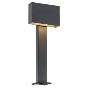 Lampa ogrodowa stojąca RIALTO BLACK LED