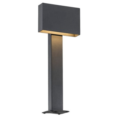Lampa ogrodowa stojąca RIALTO BLACK LED