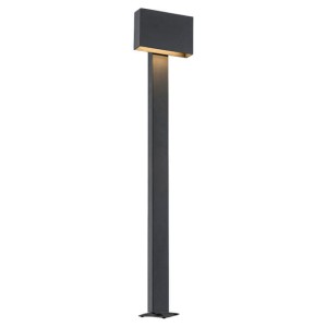 Lampa ogrodowa stojąca RIALTO BLACK LED