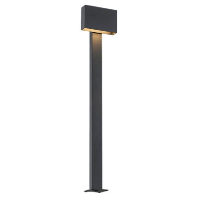 Lampa ogrodowa stojąca RIALTO BLACK LED