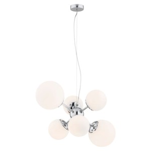 Lampa wisząca SATELITE CHR 6pł
