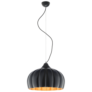 Lampa do salonu Zoja czarna