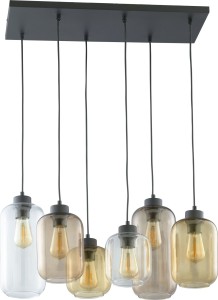 Lampa wisząca MARCO BROWN 6 brązowy 3176