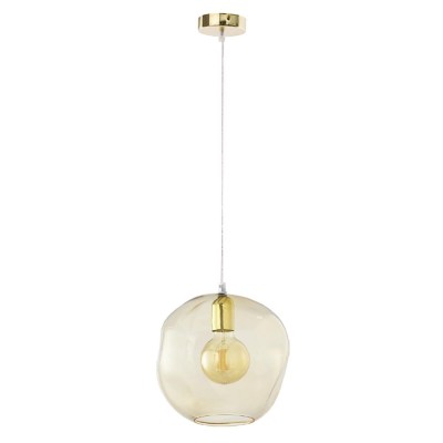 Lampa wisząca SOL 1 bursztynowy 3368