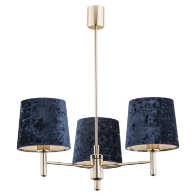 Lampa wisząca PONTE 3pł BL