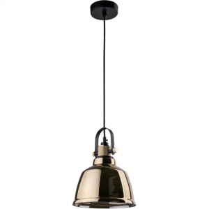 Lampa wisząca AMALFI 1pł złoty