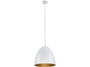 Lampa wisząca EGG M white-gold 9021