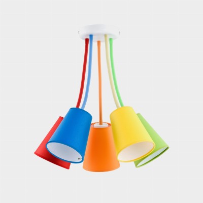 Lampa sufitowa WIRE 5 COLOUR 2107