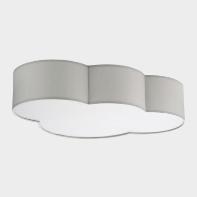 Plafon CLOUD 4pł szary 3145