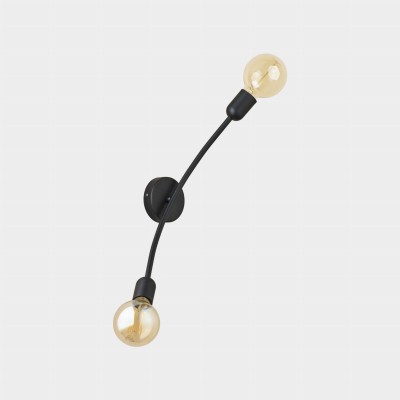 Lampa ścienna kinkiet HELIX C czarny 2721
