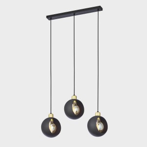 Lampa wisząca CYKLOP 3 BLACK 2753