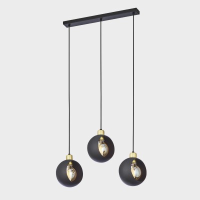 Lampa wisząca CYKLOP 3 BLACK 2753