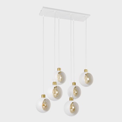Lampa wisząca CYKLOP 6 WHITE 2746