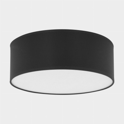 Lampa sufitowa plafon RONDO 4 czarny 1088