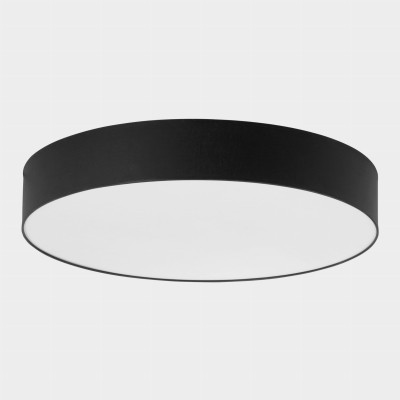 Lampa sufitowa plafon RONDO 6 czarny 4409