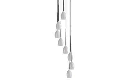 LAMPA WISZĄCA IZZA 8 BIAŁY AZ0160