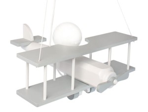 Lampa pokój dziecięcy Samolot duży Biały 1041112