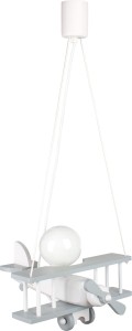 Lampa pokój dziecięcy Samolot mały Biały 1041012