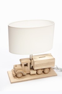 Lampa stołowa pokój dziecięca Ciężarówka - Skarbonka 4112409