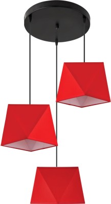 Lampa wisząca W-P1202/3 BAKARO CZERWONY