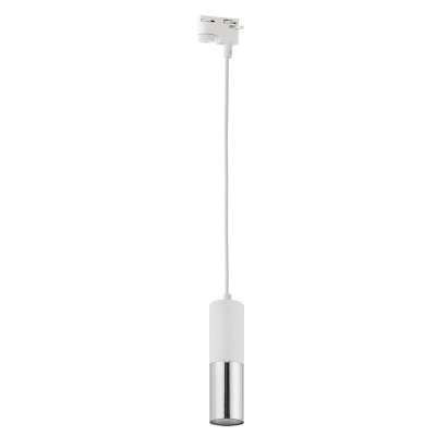 Lampa wisząca szynowa TRACER biały/chrom TK