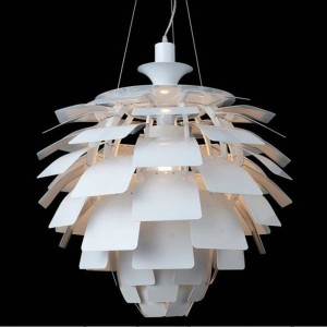 LAMPA WISZĄCA ARCHI BIAŁA 48 CM 
