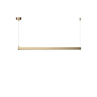 LAMPA WISZĄCA BEAM-80 LED ZŁOTA 80 CM