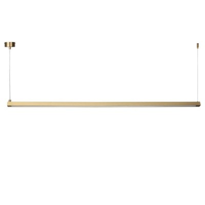 LAMPA WISZĄCA BEAM-120 LED ZŁOTA 120 CM