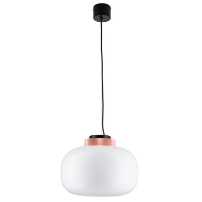 LAMPA WISZĄCA BOOM LED BIAŁO MIEDZIANA
