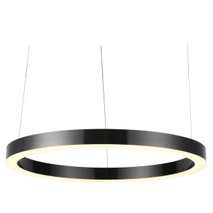 LAMPA WISZĄCA CIRCLE 100 LED TYTANOWY 100 CM