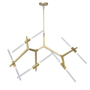 LAMPA WISZĄCA STICKS-10 ZŁOTA