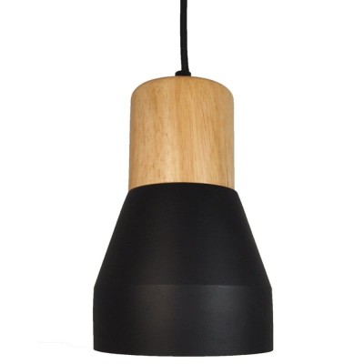 LAMPA WISZĄCA CONCRETE CZARNY BETON